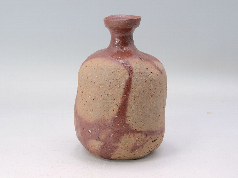 26001]緋襷徳利（多久守）｜備前焼わかくさ